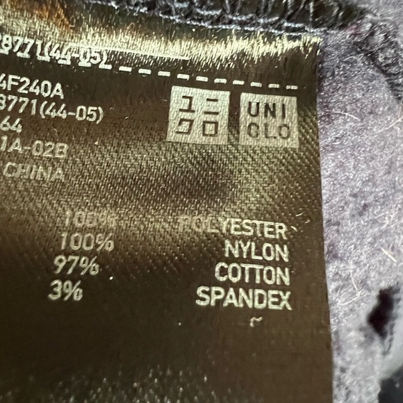 Uniqlo quilted and fleece jacket, mostly cotton, S. - Picture 7 of 9